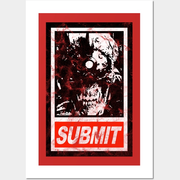 Submit to the Demons Wall Art by JWDesigns